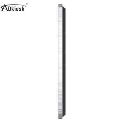 Android 43Inch 4k Wall Mount Digital Signage Display Iklan LCD 16,7 juta Warna