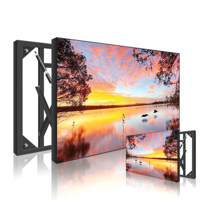 Layar Bezel Sempit 65 Inci 2x2 3x3 1080p Dinding Video Iklan LCD