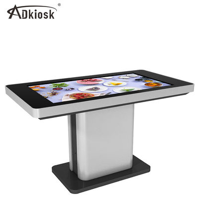 65Inch LCD Smart Touch Screen Coffee Table 240V Multi Poin 16.7m Warna