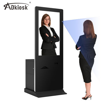 Layar Sentuh LCD 604mm Kios Interaktif Selfie Photo Booth 49Inch