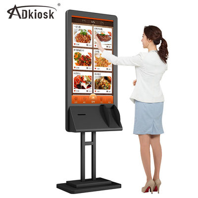 Kios Layanan Mandiri Interaktif Layar Sentuh LCD 43 inci 1920X1080 350cd / m2