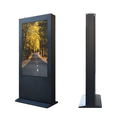 Signage Digital Luar Ruangan Tahan Air Kecerahan Tinggi 240V 55 Inch 65 Inch 75 Inch