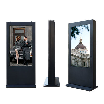 43inch Outdoor Digital Signage Kiosk Anti Pencurian Resolusi 1920x1080