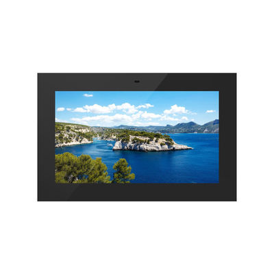 2000nits Outdoor Digital Signage 55 inci Black Wall Mounted Kiosk
