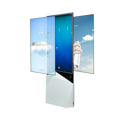 OLED Freestanding Digital Display Signage 55 Inch Dua Sisi 1080P