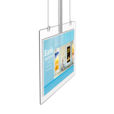 Tampilan Digital Signage Berdiri Lantai Gantung Transparan 55 inci 110V OLED