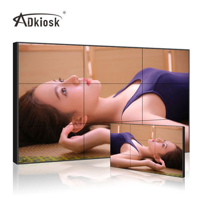 Digital Signage LCD Video Wall Display 3.5mm Bezel FHD 46Inch Dengan Aluminium Bracket