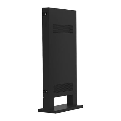 LCD Hitam 43Inch Android Advertising Player IP65 Floor Stand Digital Signage