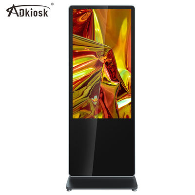 49inch 500cd Floor Standing Digital Signage 1080X1920 Layar LCD Untuk Iklan