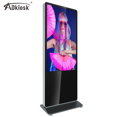 43inch Floor Standing Digital Signage OS Waktu Respons Android 8ms