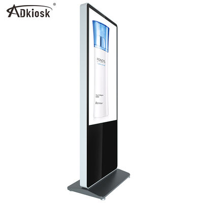43inch Floor Standing Digital Signage OS Waktu Respons Android 8ms