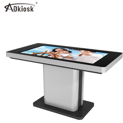 16:9 LCD Interactive Touch Screen Table Antarmuka VGA 55Inch Windows 10