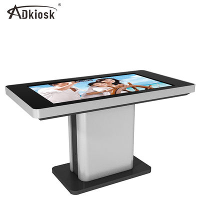 Meja Layar Sentuh Interaktif Besar 65 Inch 240V Inframerah Resolusi 1920X1080