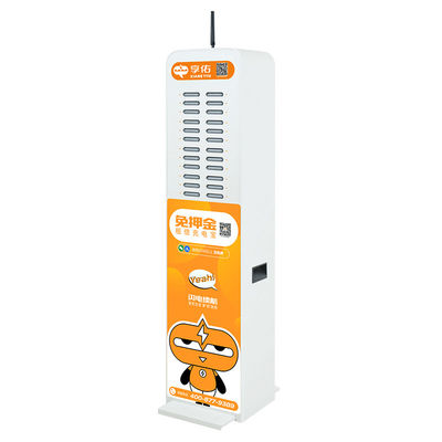 Sewa Stasiun Pengisian Telepon Portabel 450W Power Bank Station 24 Slot dengan Stiker