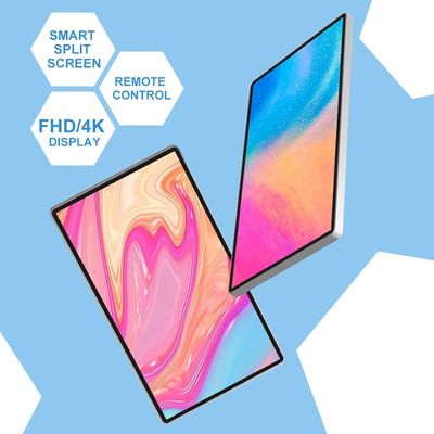 43 Inch Wall Mounted LCD Screen Ad Player Network Wifi 50hz 6ms Waktu respons