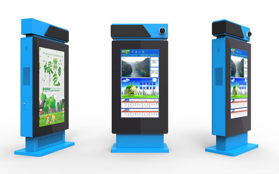 Layar Periklanan Elektronik 16:9 Cerdas 55 Inch Digital Signage Display 4G Net