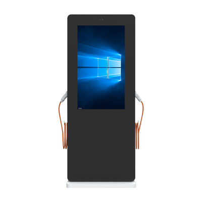 4K Outdoor Digital Signage Kiosk / Tampilan Kios Iklan Lebar 24V 1080mm