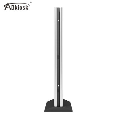 55inch Double Sided Free Standing LCD Display 3G 4G 4mm Glass Untuk Pusat Perbelanjaan
