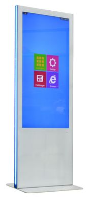 Mall Indoor LED Digital Signage Display 42 Inch Interactive 16GB ROM