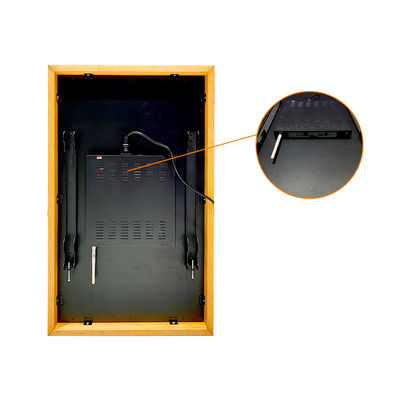 HD 4k Anti Glare Wall Mounted Digital Signage Tampilan Foto LCD 43 Inci