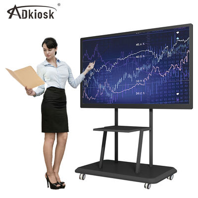 65 inci Inframerah Interaktif Elektronik Whiteboard 4k LCD Digital Super Clear
