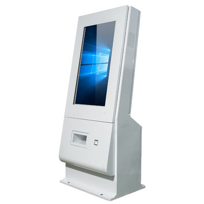 Outdoor Self Service Kiosk Touchscreen 240V 8ms Response Time Dengan Printer A4