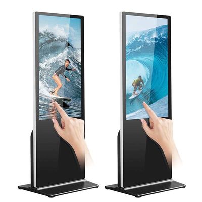 Kios Informasi Interaktif UHD / Layanan Mandiri LCD 4K Digital Signage