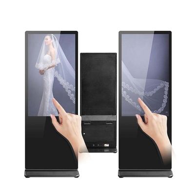 Kios Informasi Interaktif UHD / Layanan Mandiri LCD 4K Digital Signage