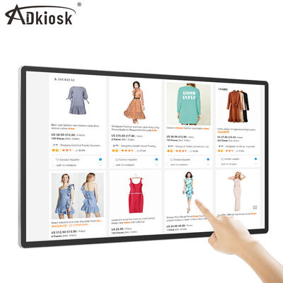 Kios Layar Sentuh Interaktif Android Wall Mount 21.5Inch 300cd/m2