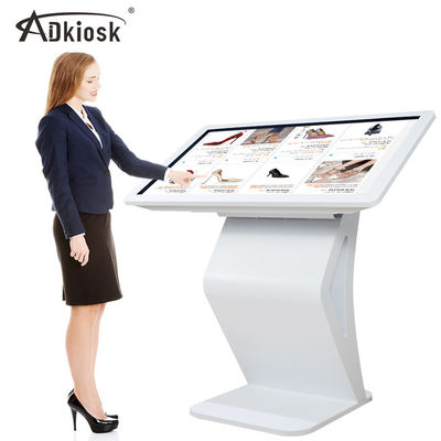 Layar Sentuh Digital Interaktif Berdiri Bebas 55Inch LCD i5 i7 CPU