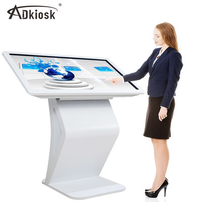 Layar Tampilan Digital Interaktif Multi Fungsional Totem 400cd/m2 LCD 49Inch
