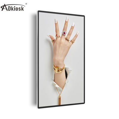 Layar Tampilan Signage Digital Lift OEM Ultra Tipis 32 inci 240V