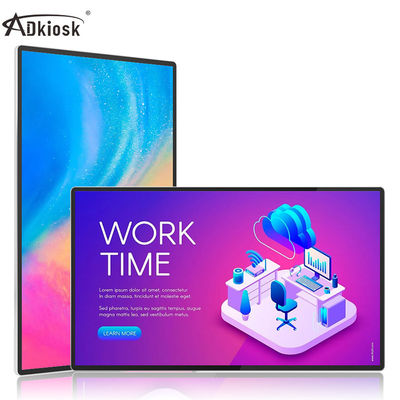 Layar TV Digital Signage Lift 27 inci Komersial Kontras 4000: 1