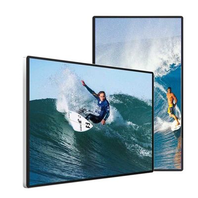 Layar Tampilan Iklan LCD Multimedia FHD 8GB ROM Tahan Air