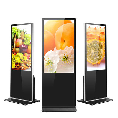 Layar Sentuh Interaktif 49 Inch Kios Signage 1080P Android Floor Standing