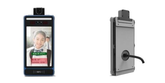 Prosesor Dual-core 1GB RAM 16GB EMMC 8Inch Layar IPS Terminal Pengenalan Wajah