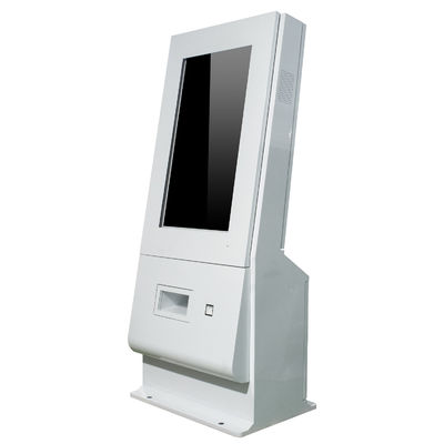 43 inci luar ruangan lcd windows layar sentuh kapasitif signage digital dengan printer