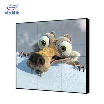 Tampilan Dinding Video LCD yang Dapat Dipasang di Dinding Layar Penyambungan LCD 1920x1080/4k 3x3