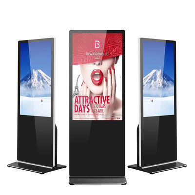 layar lcd pemutar iklan vertikal Digital Signage Floor Standing Digital Signage