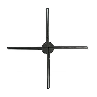 Penyambungan Wifi 3D Hologram Fan Display 85cm 100cm 120W Untuk Iklan