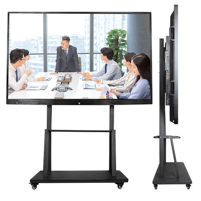 Papan Tulis Interaktif Layar Sentuh Pengajaran Cerdas 16:9 65Inch 75Inch