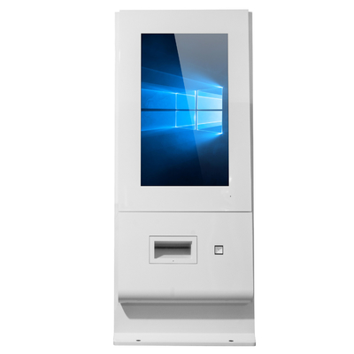 43in Lcd Advertising Digital Signage 16.77M Warna 80W Dengan Printer