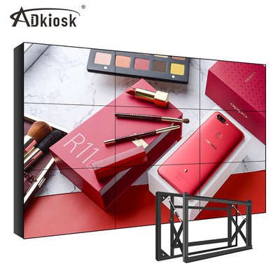 AC240V Wall Mount Lcd Display Layar Penyambungan BNC 49in 2x2 3x3
