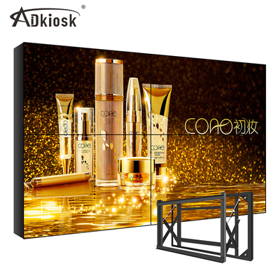 Pengontrol 4k Layar LCD Mulus BNC IPS 55 Inch AC100V