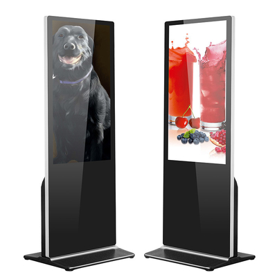 1080P LCD Floor Stand Kiosk Layar IPS H81 Mainboard Kios LCD Interaktif