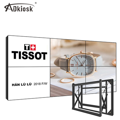 Splicing Screen LCD Video Wall Display 500cd / M2 12ms Untuk Toko Mobil
