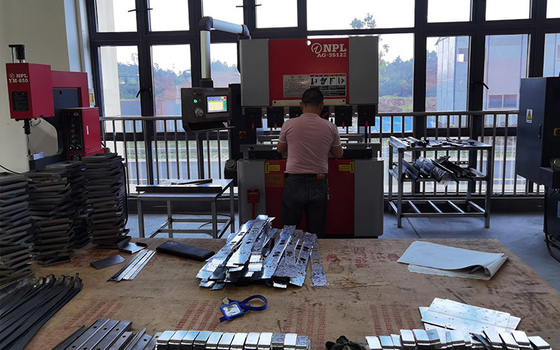 Laser Cutting Sheet Metal Frame 0.01mm Toleransi Blanking Link