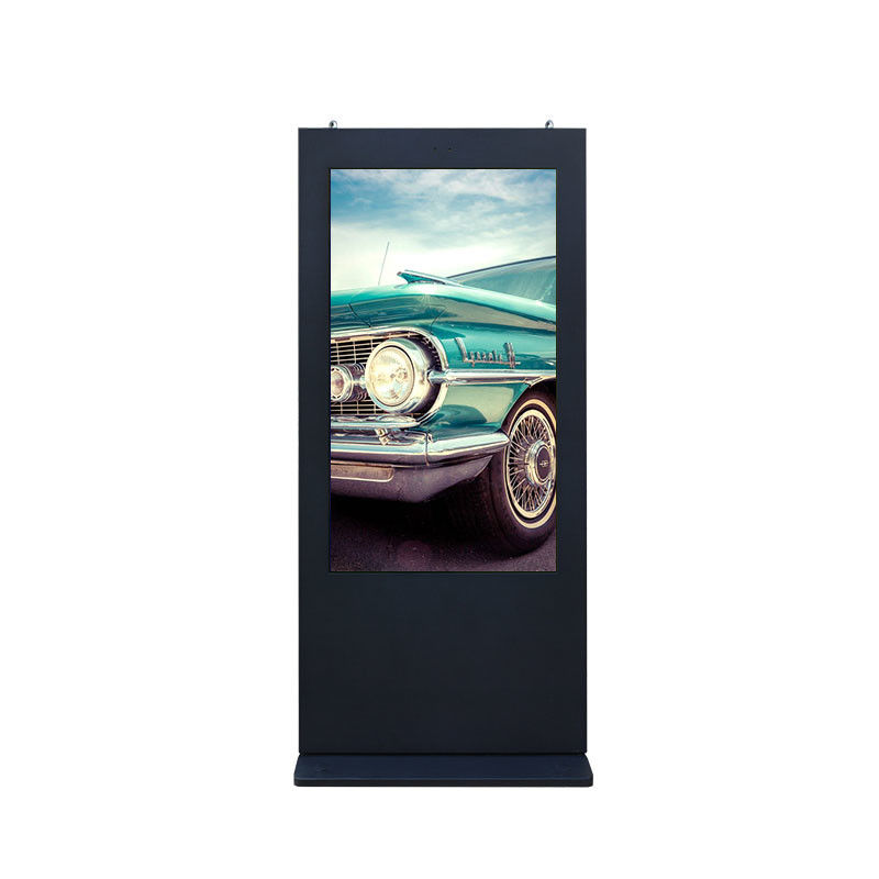 Signage Digital Luar Ruangan Tahan Air Kecerahan Tinggi 240V 55 Inch 65 Inch 75 Inch