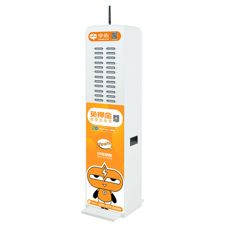 Sewa Stasiun Pengisian Telepon Portabel 450W Power Bank Station 24 Slot dengan Stiker