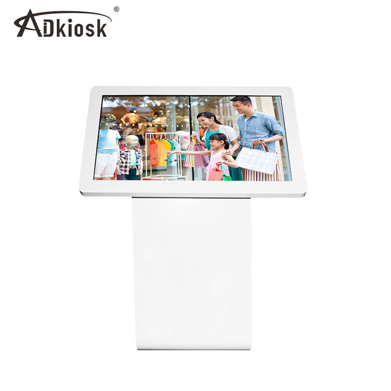 Lantai Iklan Digital Berdiri Kios Layar Sentuh LCD 3G Wifi Totem i7 CPU